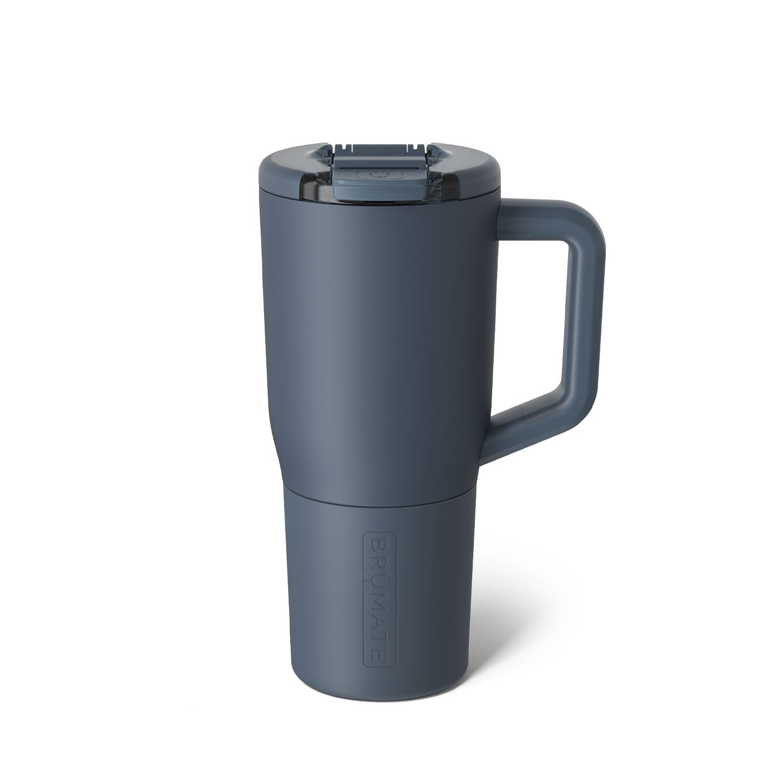 Navy blue leakproof mug