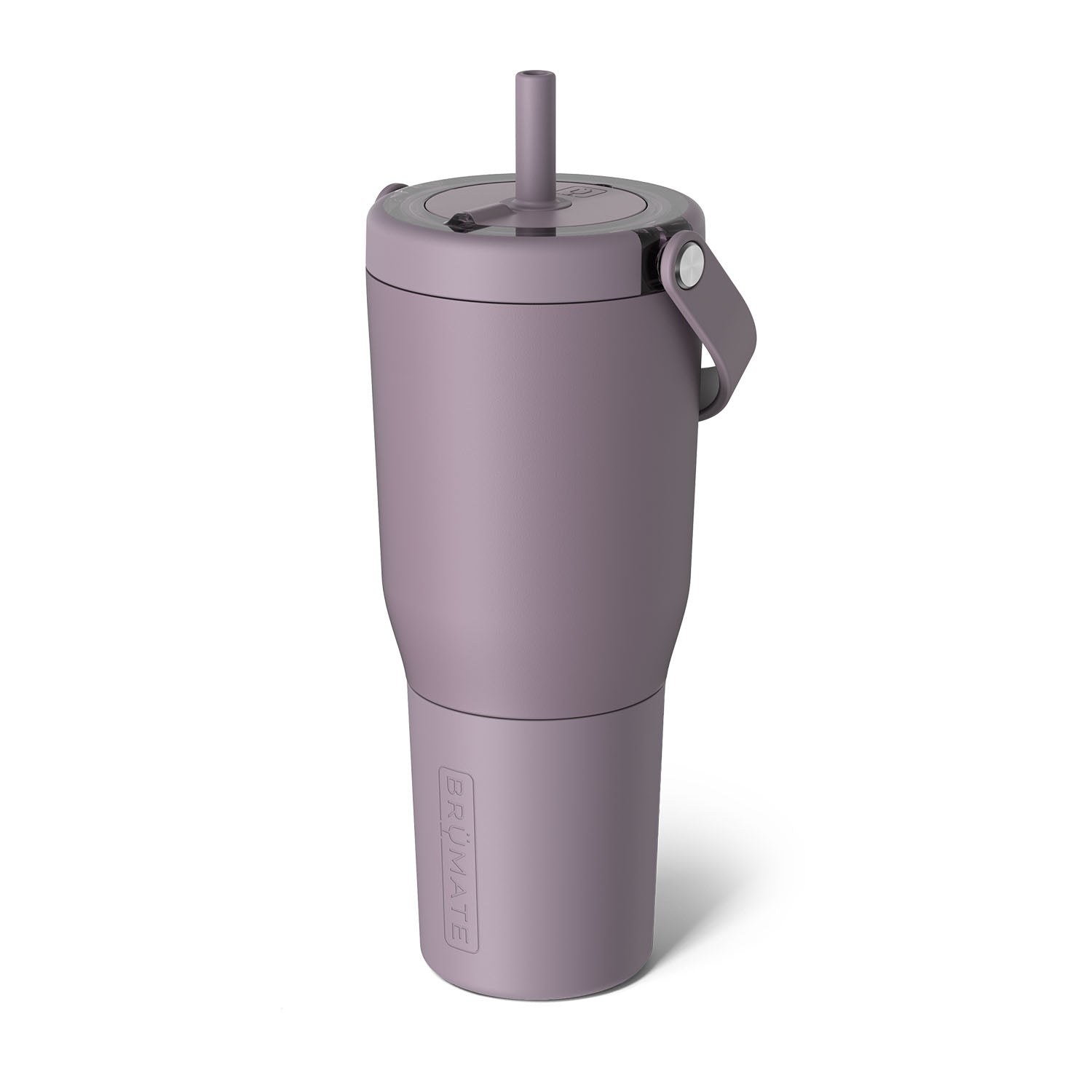 Brumate Resa 35oz purple cup with leakproof seal and straw