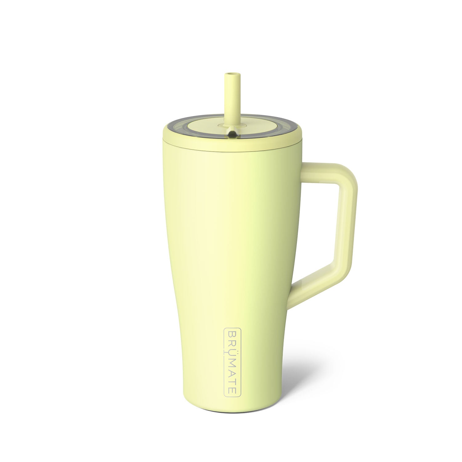 30oz Era yellow straw tumbler